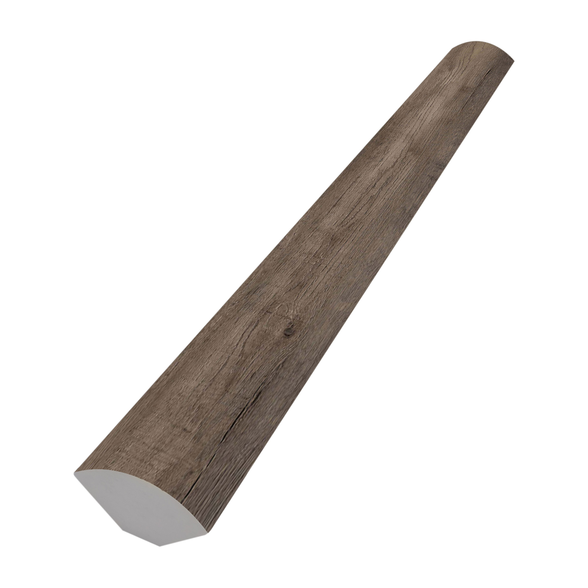 Bambino Series BB-XIV-Q Quarter Round Moulding, 94-1/2 in L, 1.77 in W, SPC, Cliffside Oak